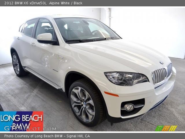 2012 BMW X6 xDrive50i in Alpine White