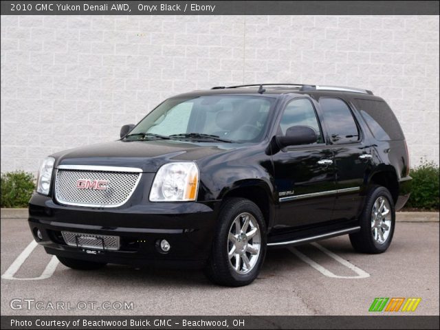 2010 GMC Yukon Denali AWD in Onyx Black