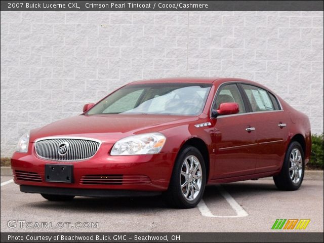 2007 Buick Lucerne CXL in Crimson Pearl Tintcoat