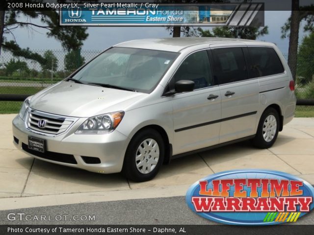 2008 Honda Odyssey LX in Silver Pearl Metallic