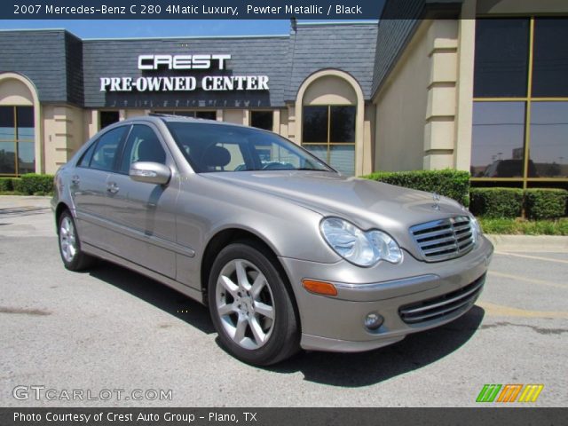 2007 Mercedes-Benz C 280 4Matic Luxury in Pewter Metallic