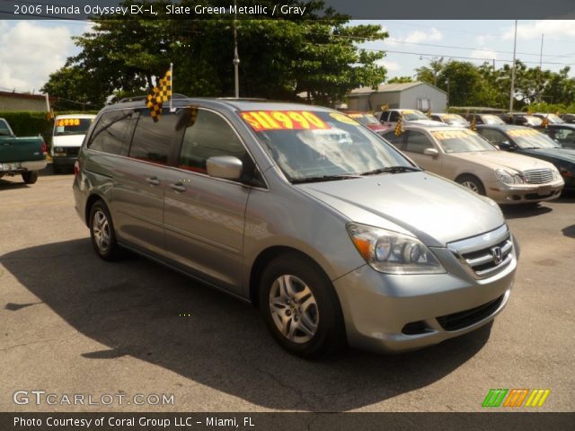 2006 Honda Odyssey EX-L in Slate Green Metallic