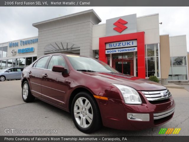 2006 Ford Fusion SEL V6 in Merlot Metallic