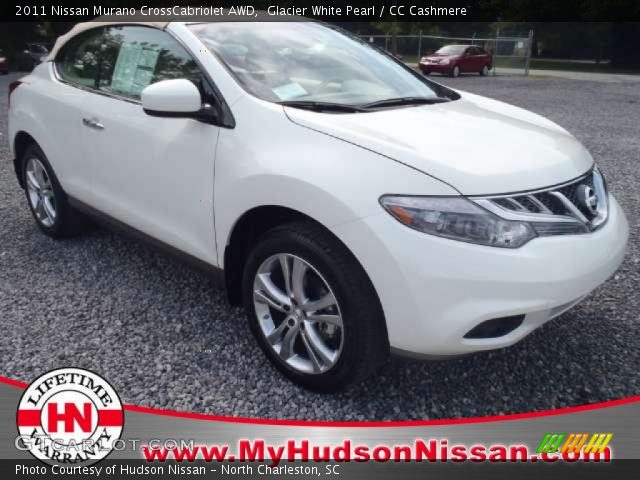 2011 Nissan Murano CrossCabriolet AWD in Glacier White Pearl