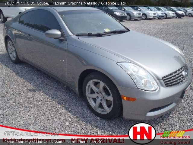 2007 Infiniti G 35 Coupe in Platinum Graphite Metallic