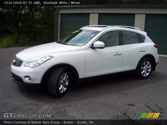 2010 Infiniti EX 35 AWD in Moonlight White