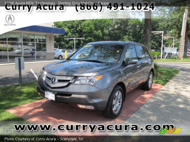 2008 Acura MDX Technology in Sterling Gray Metallic