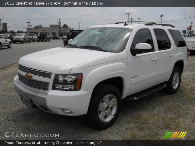 2011 Chevrolet Tahoe Z71 4x4 in Summit White