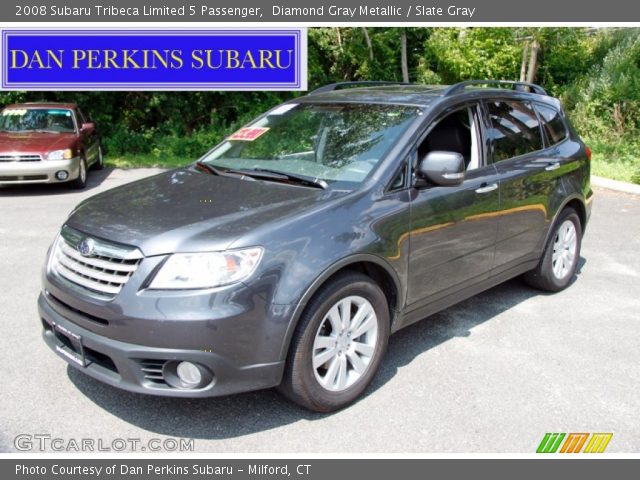 2008 Subaru Tribeca Limited 5 Passenger in Diamond Gray Metallic