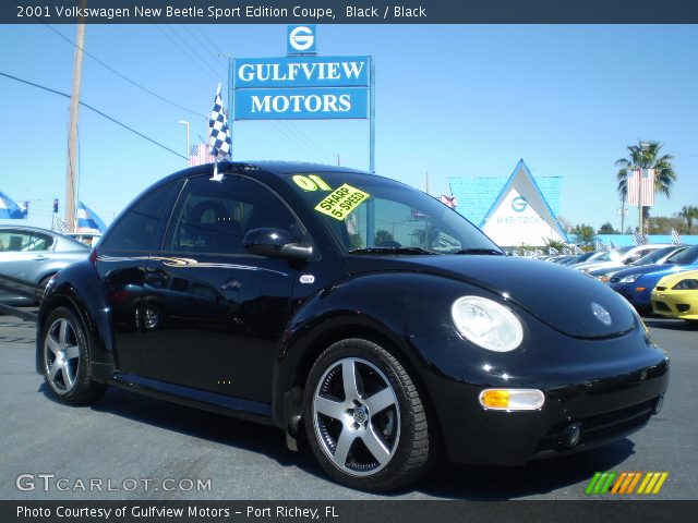 2001 Volkswagen New Beetle Sport Edition Coupe in Black