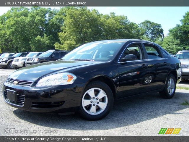 2008 Chevrolet Impala LT in Black