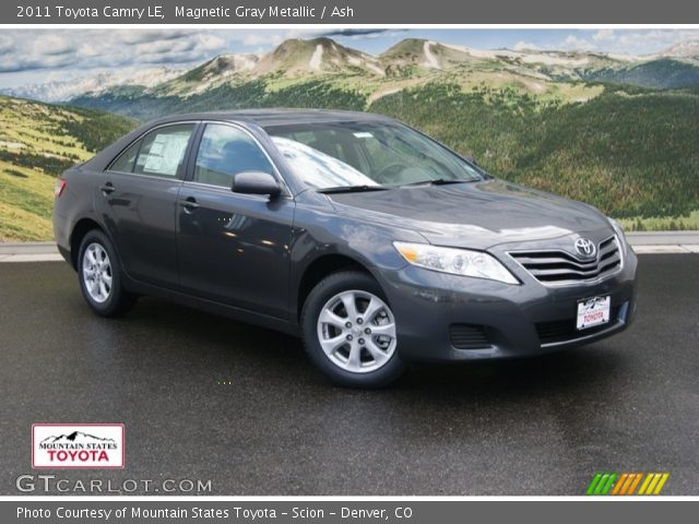 2011 Toyota Camry LE in Magnetic Gray Metallic