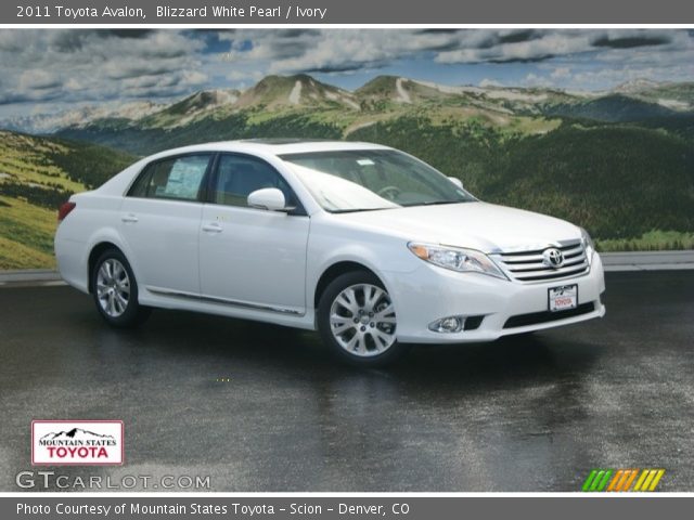 2011 Toyota Avalon  in Blizzard White Pearl