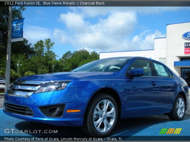 2012 Ford Fusion SE in Blue Flame Metallic