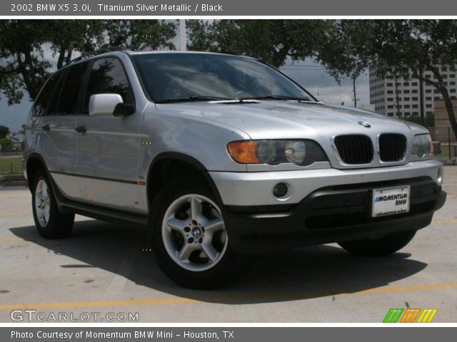 2002 BMW X5 3.0i in Titanium Silver Metallic