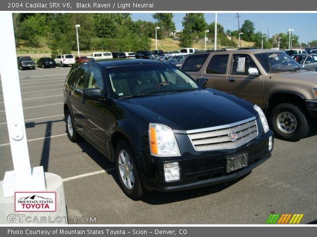 2004 Cadillac SRX V6 in Black Raven