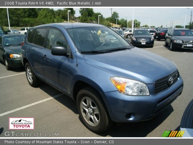 2008 Toyota RAV4 V6 4WD in Pacific Blue Metallic