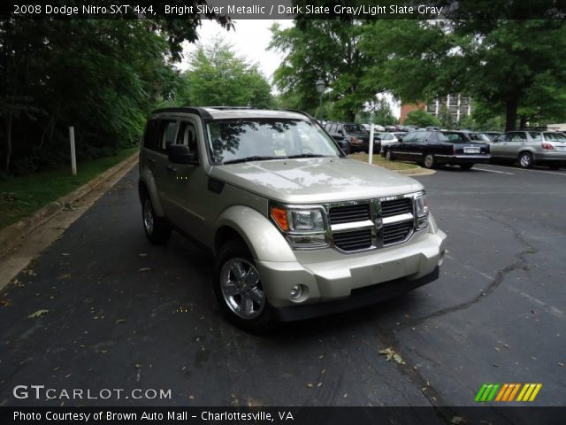 2008 Dodge Nitro SXT 4x4 in Bright Silver Metallic