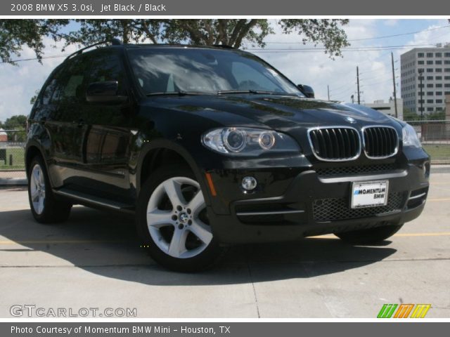 2008 BMW X5 3.0si in Jet Black