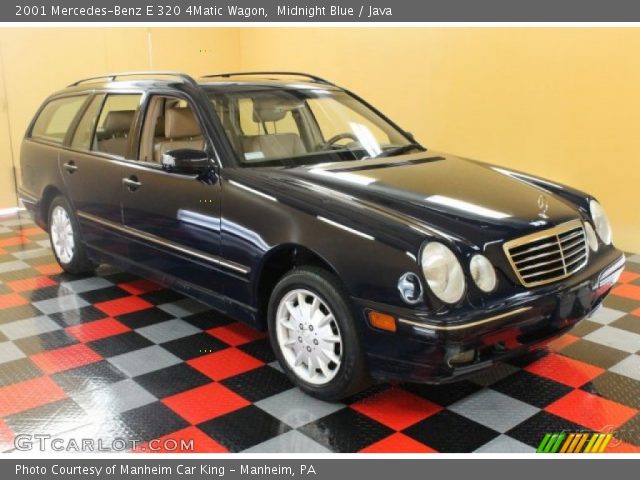 2001 Mercedes-Benz E 320 4Matic Wagon in Midnight Blue
