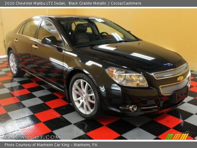 2010 Chevrolet Malibu LTZ Sedan in Black Granite Metallic