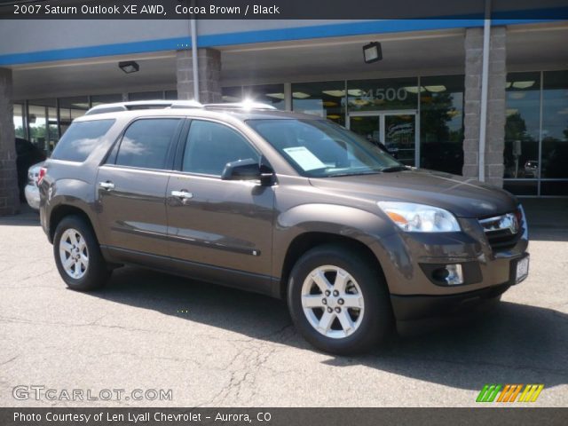 2007 Saturn Outlook XE AWD in Cocoa Brown