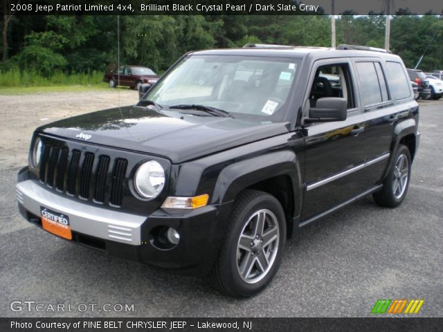 2008 Jeep Patriot Limited 4x4 in Brilliant Black Crystal Pearl