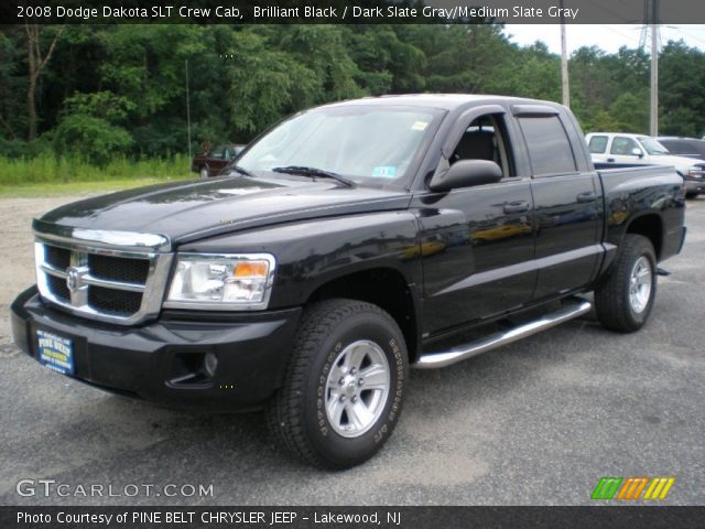 2008 Dodge Dakota SLT Crew Cab in Brilliant Black