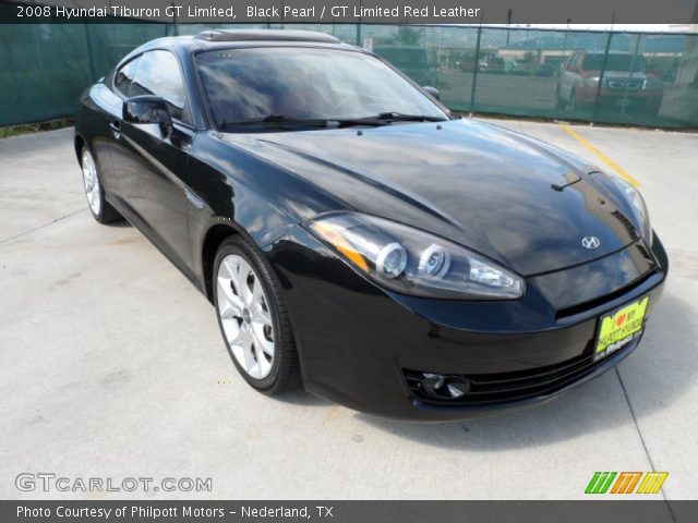 2008 Hyundai Tiburon GT Limited in Black Pearl