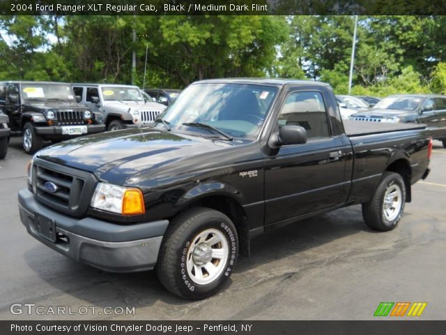 2004 Ford Ranger XLT Regular Cab in Black