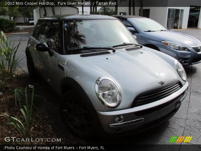 2002 Mini Cooper Hardtop in Pure Silver Metallic