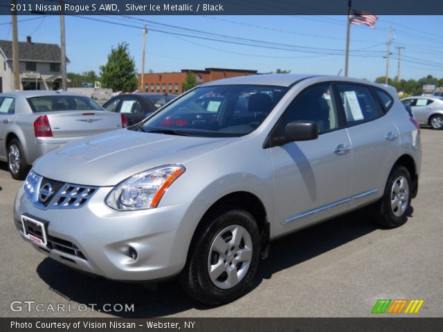 2011 Nissan Rogue S AWD in Silver Ice Metallic
