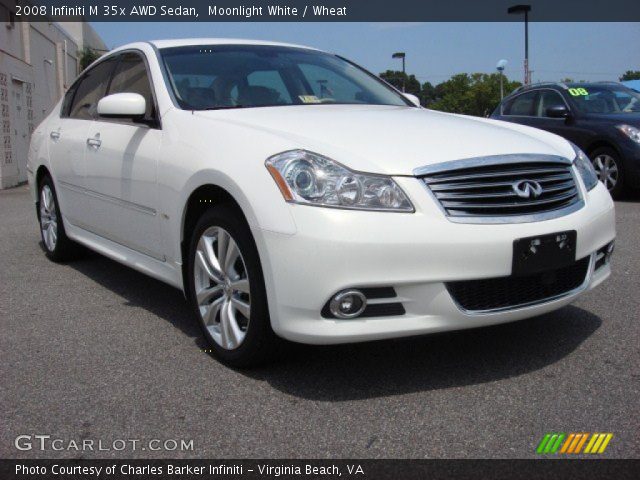 2008 Infiniti M 35x AWD Sedan in Moonlight White