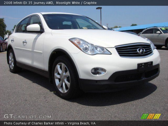 2008 Infiniti EX 35 Journey AWD in Moonlight White