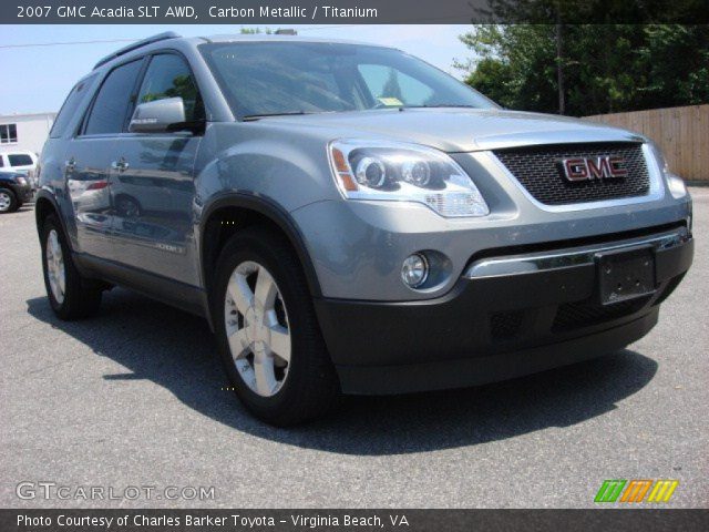 2007 GMC Acadia SLT AWD in Carbon Metallic