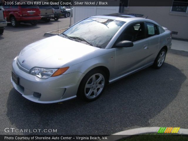 2006 Saturn ION Red Line Quad Coupe in Silver Nickel