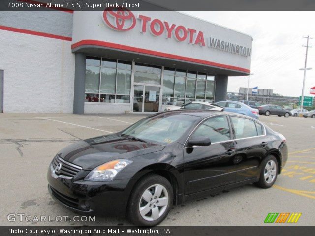 2008 Nissan Altima 2.5 S in Super Black