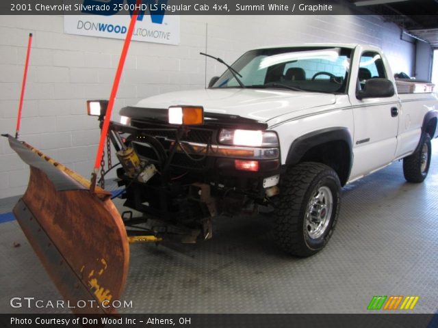 2001 Chevrolet Silverado 2500HD LS Regular Cab 4x4 in Summit White