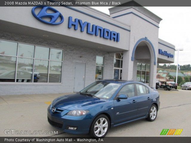 2008 Mazda MAZDA3 s Touring Sedan in Phantom Blue Mica