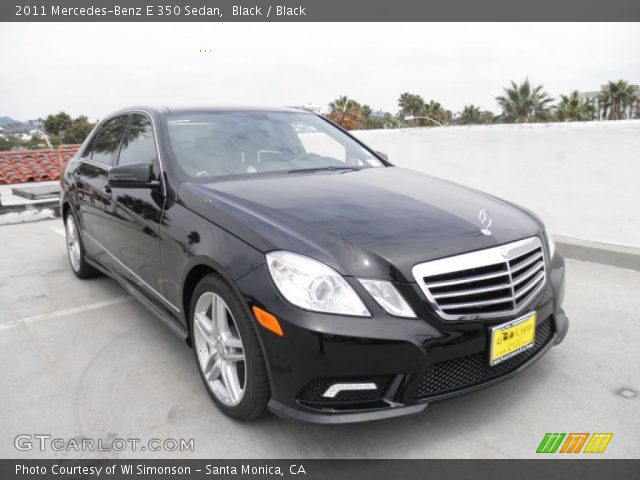 2011 Mercedes-Benz E 350 Sedan in Black