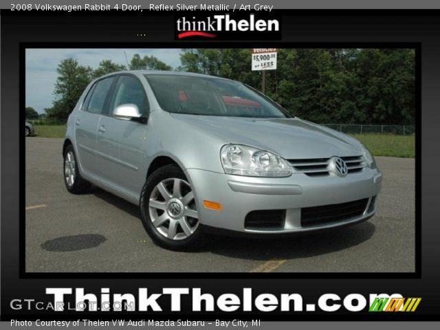 2008 Volkswagen Rabbit 4 Door in Reflex Silver Metallic