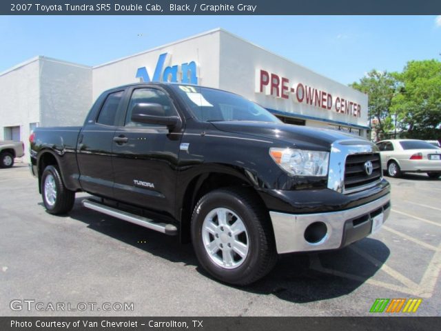 2007 Toyota Tundra SR5 Double Cab in Black