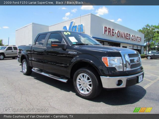 2009 Ford F150 Lariat SuperCrew in Black