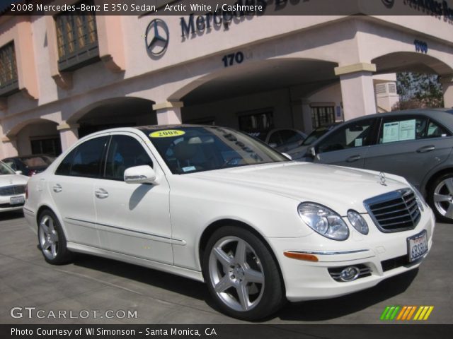 2008 Mercedes-Benz E 350 Sedan in Arctic White