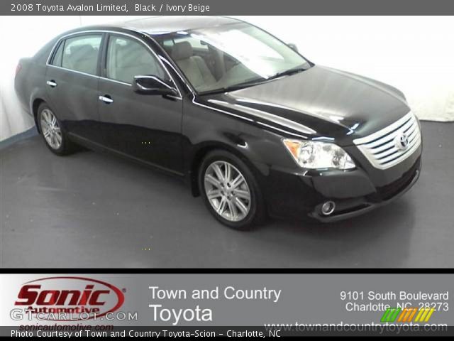 2008 Toyota Avalon Limited in Black