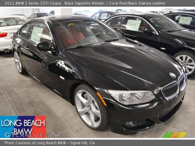 2011 BMW 3 Series 335i Coupe in Black Sapphire Metallic