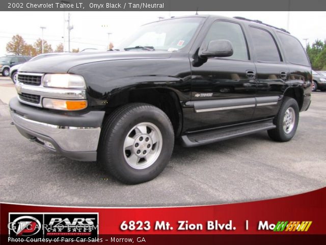 2002 Chevrolet Tahoe LT in Onyx Black