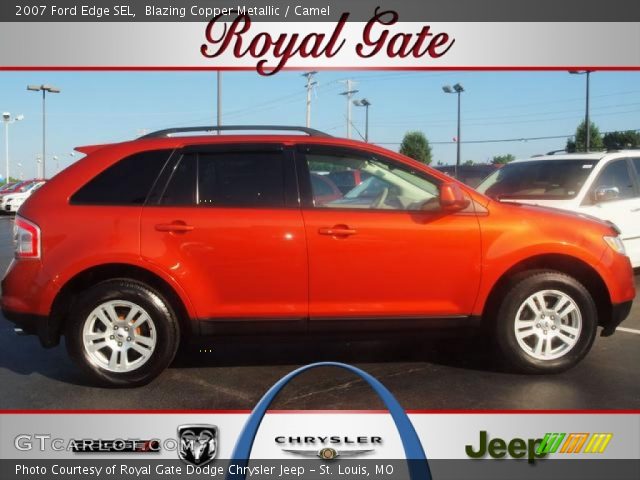 2007 Ford Edge SEL in Blazing Copper Metallic