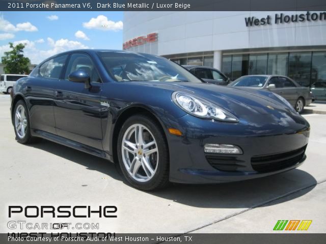 2011 Porsche Panamera V6 in Dark Blue Metallic