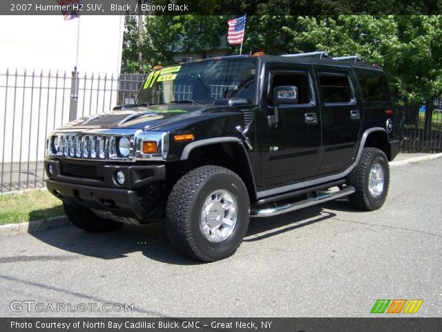2007 Hummer H2 SUV in Black